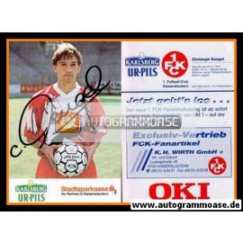 Autogramm Fussball | 1. FC Kaiserslautern | 1992 | Christoph DENGEL