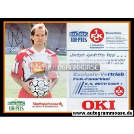 Autogramm Fussball | 1. FC Kaiserslautern | 1992 | Thomas DOOLEY