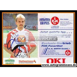 Autogramm Fussball | 1. FC Kaiserslautern | 1992 | Oliver SCHÄFER