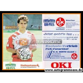 Autogramm Fussball | 1. FC Kaiserslautern | 1992 | Michael ZEYER