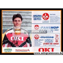 Autogramm Fussball | 1. FC Kaiserslautern | 1993 | Uwe FUCHS