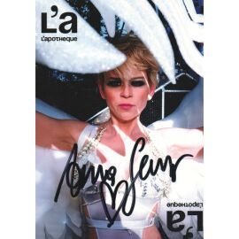 Autogramm Kunst | ANNA GENGER | 2010er (Portrait Color) L´Apotheque