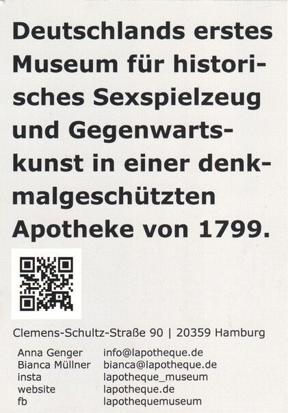 Autogramm Kunst | ANNA GENGER | 2010er (Portrait Color) L´Apotheque