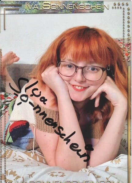 Autogramm Erotik | IVA SONNENSCHEIN | 2020er (Portrait Color) Website