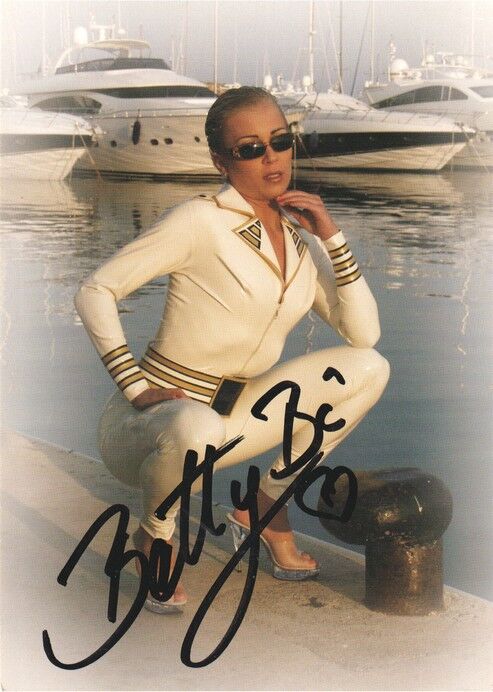 Autogramm Erotik | BETTY BI | 2000er (Portrait Color) 1