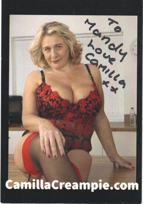 Autogramm Erotik | CAMILLA CREAMPIE | 2020er (Portrait Color)