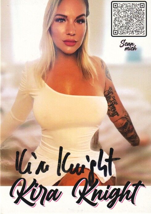 Autogramm Erotik | KIRA KNIGHT | 2020er (Portrait Color)