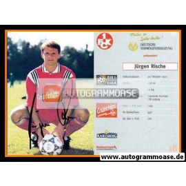 Autogramm Fussball | 1. FC Kaiserslautern | 1996 | Jürgen RISCHE