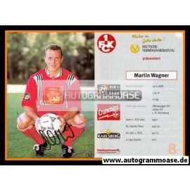 Autogramm Fussball | 1. FC Kaiserslautern | 1996 | Martin WAGNER