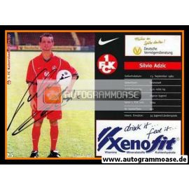 Autogramm Fussball | 1. FC Kaiserslautern | 1999 | Silvio ADZIC