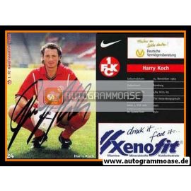 Autogramm Fussball | 1. FC Kaiserslautern | 1999 | Harry KOCH