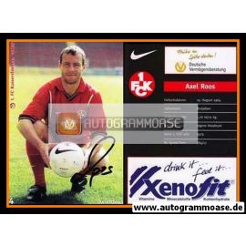 Autogramm Fussball | 1. FC Kaiserslautern | 1999 | Axel ROOS