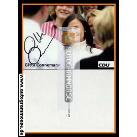Autogramm Politik | CDU | Gitta CONNEMANN | 2000er (Portrait Color) 1