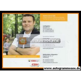 Autogrammkarte Politik | CDU | Markus KURZE | 2000er (Portrait Color) 2