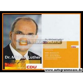 Autogramm Politik | CDU | Michael LUTHER | 2000er ("Die Mitte")