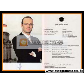 Autogramm Politik | CDU | Jens SPAHN | 2000er (Portrait Color) Lebenslauf