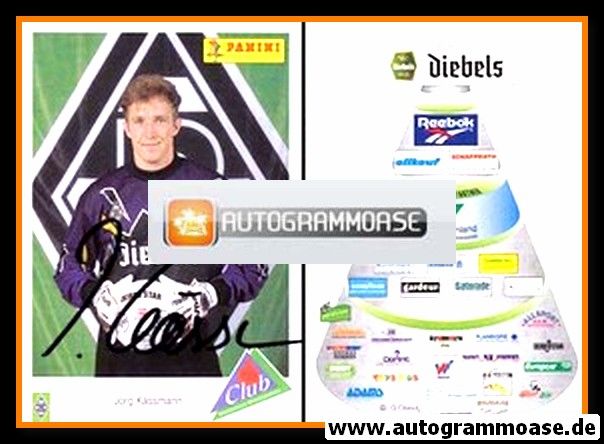 Autogramm Fussball | Borussia M&ouml;nchengladbach | 1995 | J&ouml;rg K&Auml;SSMANN