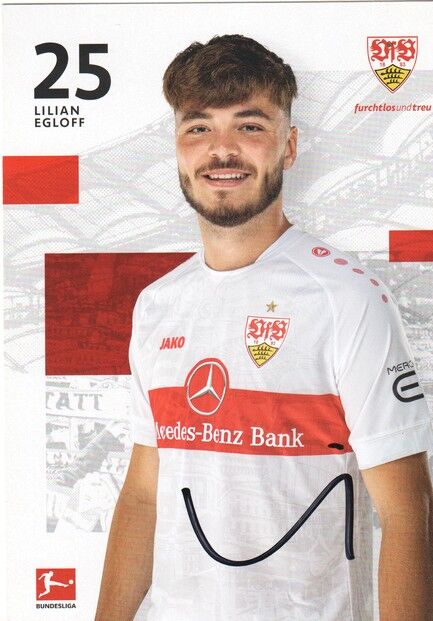 Autogramm Fussball | VfB Stuttgart | 2022 | Lilian EGLOFF