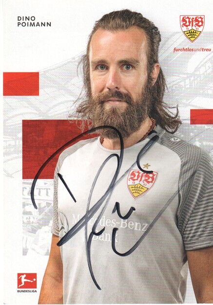 Autogramm Fussball | VfB Stuttgart | 2022 | Dino POIMANN