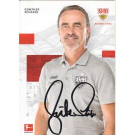 Autogramm Fussball | VfB Stuttgart | 2022 | Günther SCHÄFER