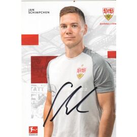 Autogramm Fussball | VfB Stuttgart | 2022 | Jan SCHIMPCHEN