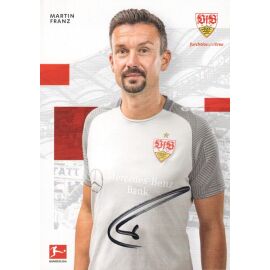 Autogramm Fussball | VfB Stuttgart | 2022 | Martin FRANZ