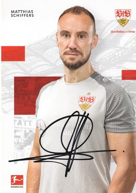 Autogramm Fussball | VfB Stuttgart | 2022 | Matthias SCHIFFERS