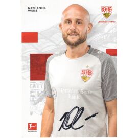 Autogramm Fussball | VfB Stuttgart | 2022 | Nathaniel WEISS