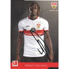 Autogramm Fussball | VfB Stuttgart | 2021 | Tanguy COULIBALY