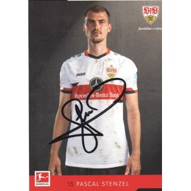 Autogramm Fussball | VfB Stuttgart | 2021 | Pascal STENZEL
