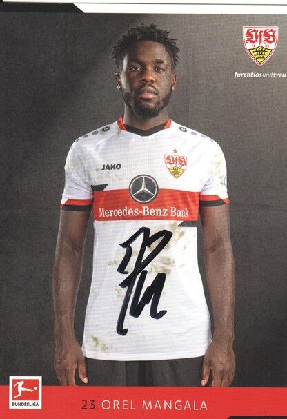 Autogramm Fussball | VfB Stuttgart | 2021 | Orel MANGALA