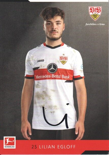 Autogramm Fussball | VfB Stuttgart | 2021 | Lilian EGLOFF