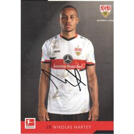 Autogramm Fussball | VfB Stuttgart | 2021 | Nikolas NARTEY