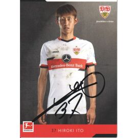 Autogramm Fussball | VfB Stuttgart | 2021 | Hiroki ITO