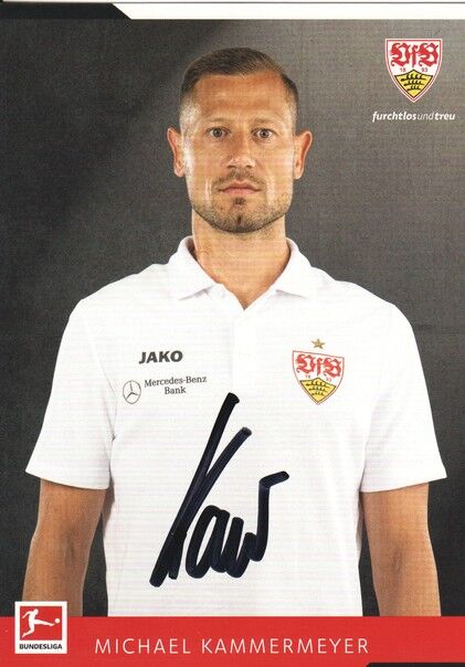 Autogramm Fussball | VfB Stuttgart | 2021 | Michael KAMMERMEYER