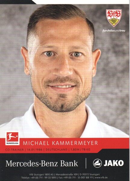 Autogramm Fussball | VfB Stuttgart | 2021 | Michael KAMMERMEYER
