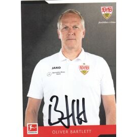 Autogramm Fussball | VfB Stuttgart | 2021 | Oliver BARTLETT