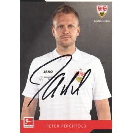 Autogramm Fussball | VfB Stuttgart | 2021 | Peter PERCHTOLD