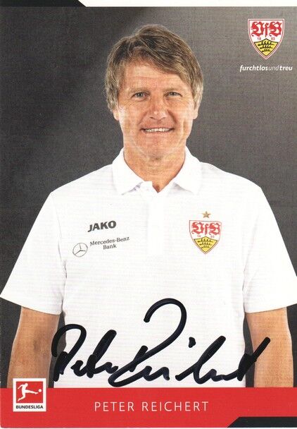 Autogramm Fussball | VfB Stuttgart | 2021 | Peter REICHERT