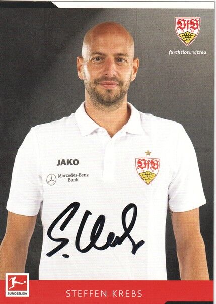Autogramm Fussball | VfB Stuttgart | 2021 | Steffen KREBS