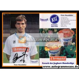 Autogramm Fussball | Karlsruher SC | 1992 | Peter NEUSTÄDTER