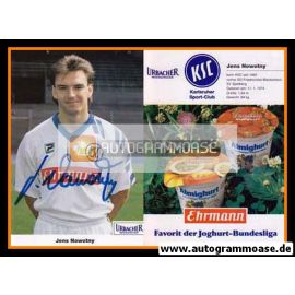 Autogramm Fussball | Karlsruher SC | 1992 | Jens NOWOTNY