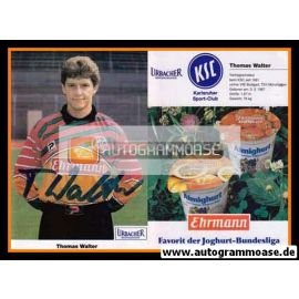 Autogramm Fussball | Karlsruher SC | 1992 | Thomas WALTER